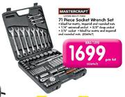 Mastercraft 71 Piece Socket Wrench Set