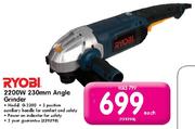 Ryobi 2200W 230mm Angle Grinder (G-2200)-Each