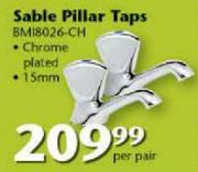 Elements Sable Pillar Taps(BMI8026-CH)-Per Pair