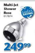 Cobra Multi-Jet Shower Rose