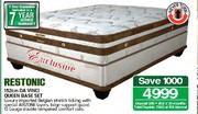 Restonic 152cm DA Vinci Queen Base Set