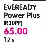 Eveready Power Plus (R20PP)-12's Pack-Each