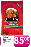 Ol'Roy Dog Food (All Flavours)-8Kg-Each