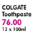 Colgate Toothpaste-12x100Ml