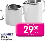Sunnex Milk Jug-0.3L