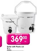 Boiler With Plastic Lid-12L