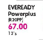 Eveready Power Plus(R20PP)-12's