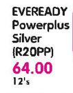 Eveready Powerplus Silver(R20PP)-12's