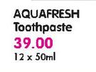 Aquafresh Toothpaste-12 x 50ml