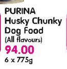 Purina Husky Chunky Dog Food(All Flavours)-6x775g 