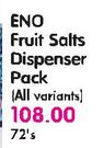 ENO Fruit Salts Dispenser Pack(All Variants)-72's Each