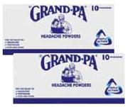 Grandpa Headache Pawders-10's 