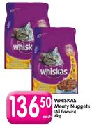 Whiskas Meaty Nuggets(All Flavours)-4kg Each