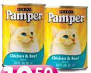 Pamper Wet Cat Food(All Flavours)-385g Each