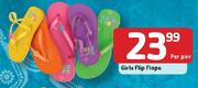 Girls Flip Flops-Per Pair