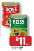 Boss Dog Food-820g Each
