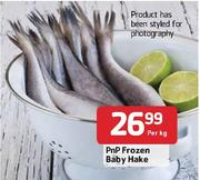 PnP Frozen Baby Hake-Per Kg