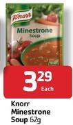 Knorr Minestrone Soup-62gm Each