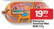 Enterprise Assorted Mini Rolls-500gm Each