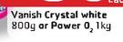 Vanish Crystal White-800g Each