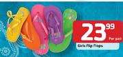Girl Flip Flops Per Pair