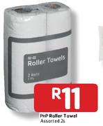 Pnp Roller Towel Assorted-2s