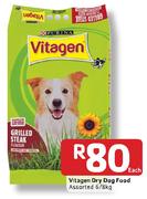 Vitagen Dry Dog Food Assorted-6/8Kg Each