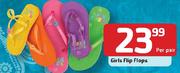 Girls Flip Flops Per Pair