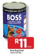 Boss Dog Food Assorted-1kg Each