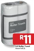 Pnp Roller Towel Assorted-2s
