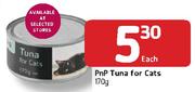 Pnp Tuna For Cats-120g Each