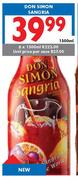 Don Simon Sangria-6 x 1500ml