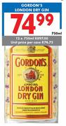 Gordon's London Dry Gin-Unit Price Per Case 