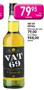 Vat 69 Whisky-12x750ml