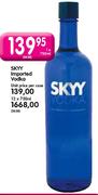 Skyy Imported Vodka-12x750ml