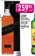 Johnnie Walker Black Label Scotch Whisky-1x750ml