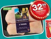 Farmer Brown Fresh Chicken Portions-Per Kg