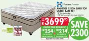 Sealy Posture Premier Ambrose 152Cm Euro Top Queen Base Set