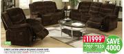 3 Piece 3 Action Uprecia Reclining Lounge Suite