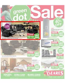 Beares : Green dot sale (Until 7 June 2013), page 1