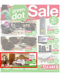 Beares : Green dot sale (Until 7 June 2013), page 1