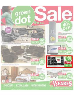 Beares : Green dot sale (Until 7 June 2013), page 1