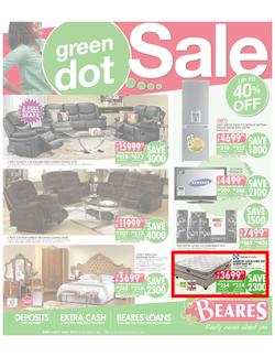 Beares : Green dot sale (Until 7 June 2013), page 1