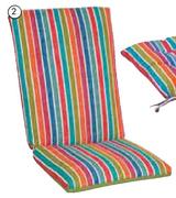 Carnival Range Patio High Back Cushion