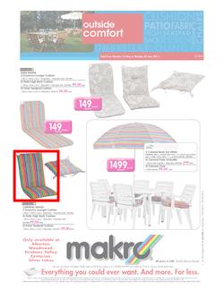 Makro : Outside comfort (13 May - 3 Jun 2013), page 1