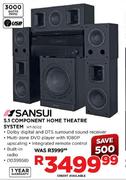 Sansui 5.1 Component Home Theatre System(HT-3002)