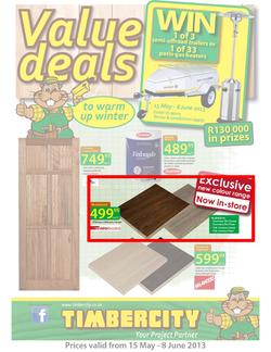 Timbercity : Value deals (15 May - 8 Jun 2013), page 1