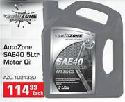 AutoZone Sae40 Motor Oil-5ltr Each