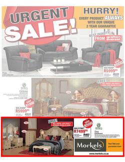 Morkels : Urgent sale (20 May - 16 Jun 2013), page 1