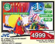 JVC 43" Volle HD Smart 3D Plasma TV(PD-43N910)